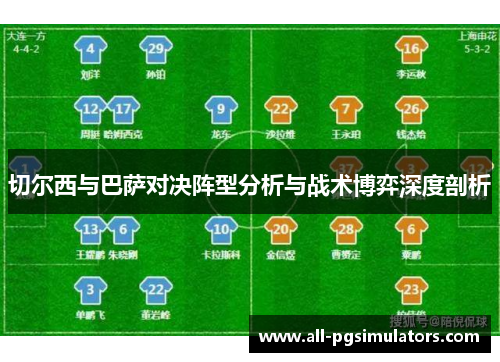 切尔西与巴萨对决阵型分析与战术博弈深度剖析