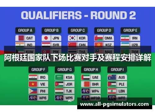 阿根廷国家队下场比赛对手及赛程安排详解